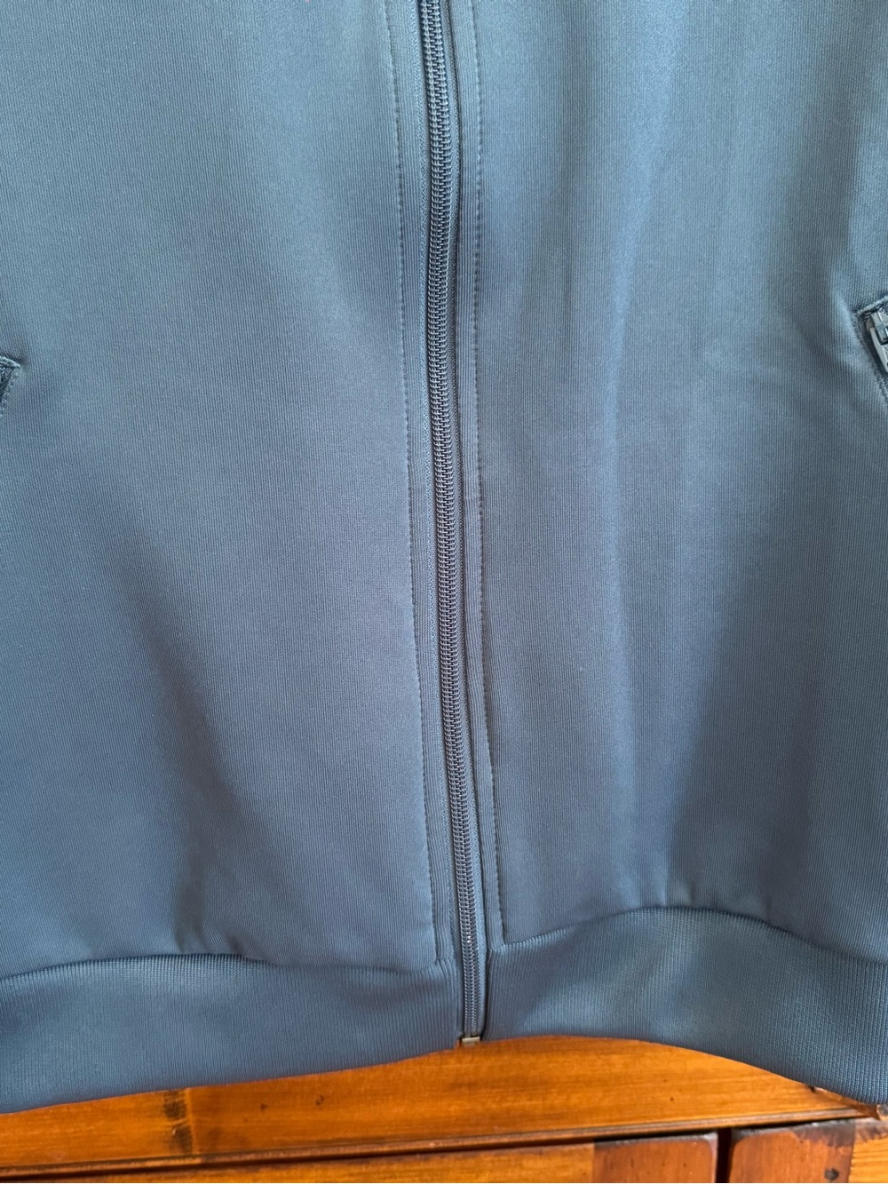 Adidas Original Medium Super Startt Dark Steel Track Jacket w/White Stripe NWT - Picture 6 of 14